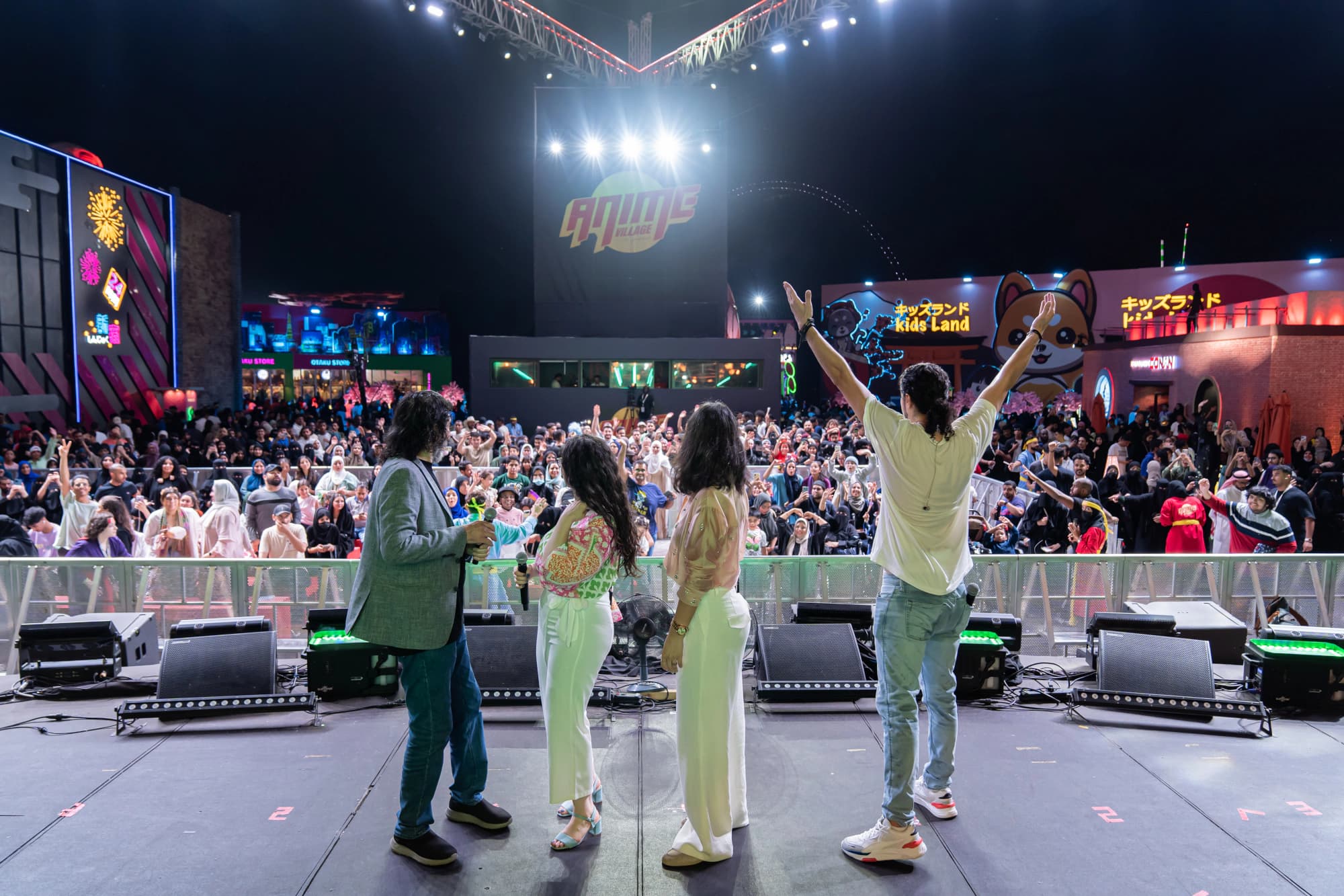 Concert staging and technical production