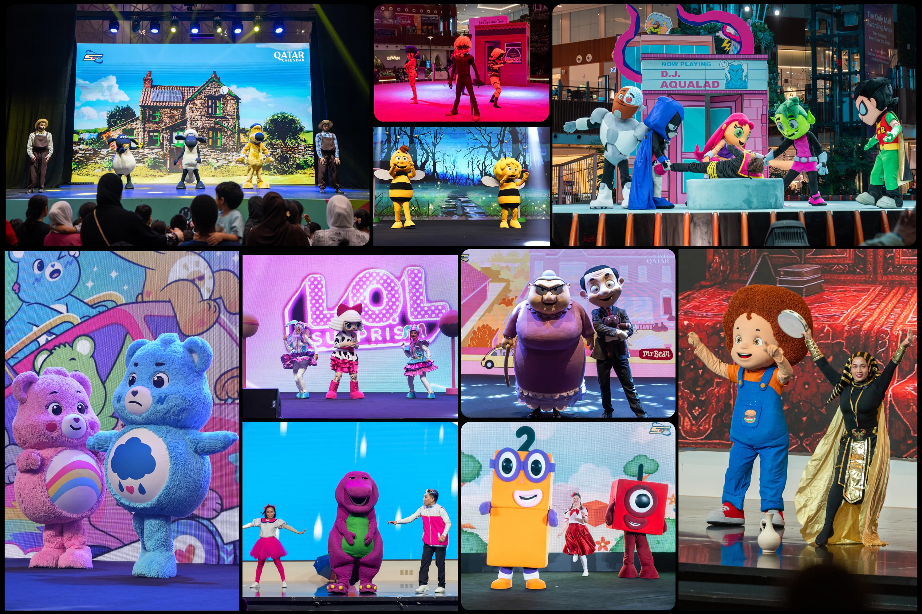 Stage collage